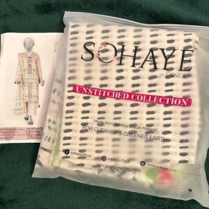 Sohaye Fiore Collection 3-Piece Unstiched  Ethnic Oufit